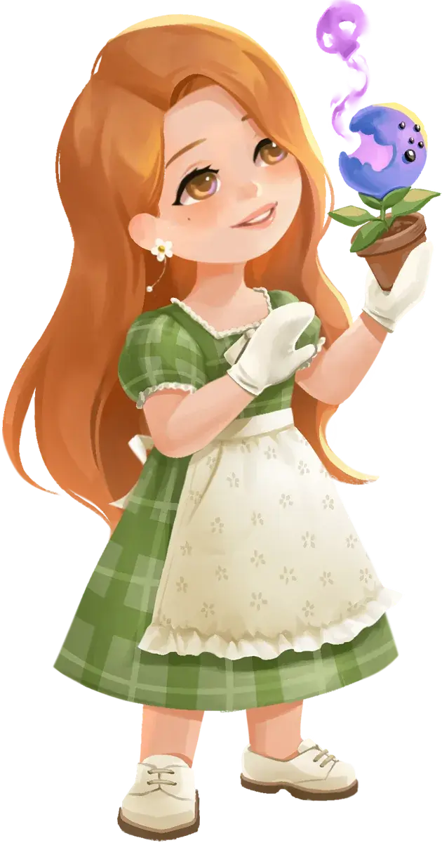 Official Loftia artwork of the NPC Hazel